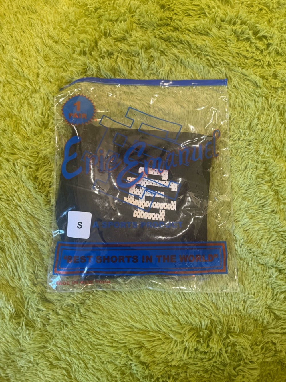 Eric Emanuel Black Logo Basketball Shorts
